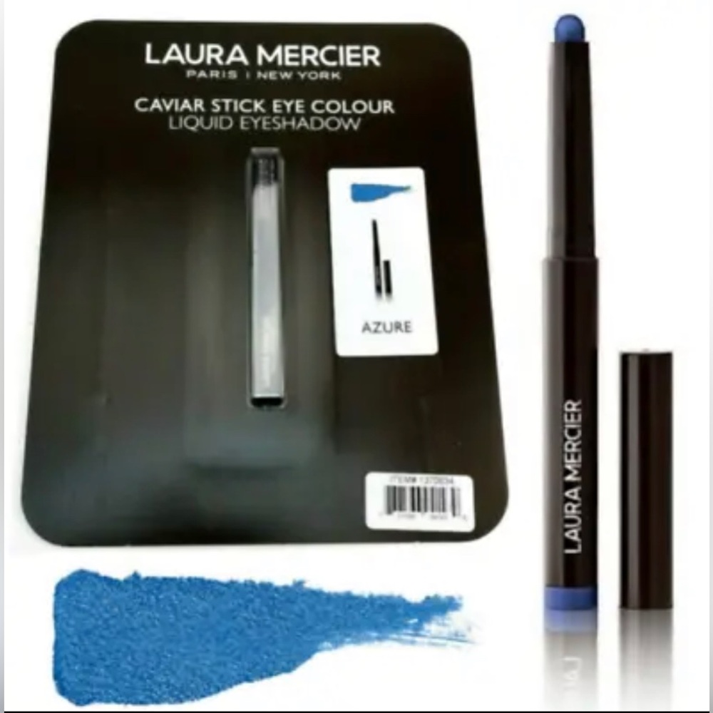 Laura Mercier Caviar Eye Shadow Stick 12hr Wear Azure Matte Blue FACTORY SEALED